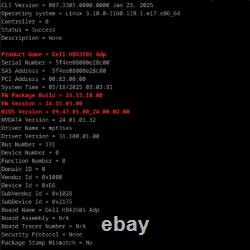 Dell HBA350i Adp NFYVN 12Gb SAS-3 PCIe 4.0 HBA IT Mode for ZFS TrueNAS Unraid