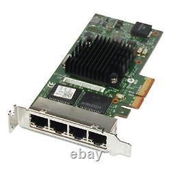 Dell Intel I350-T4 4-Port PCI-E v2.1 1GbE Server Network Adapter Card 9YD6K