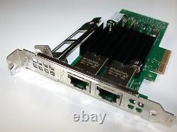 Dell Intel X550-T2 X550 Dual 10G 10GB 10GBase-T PCIe Network Card Adapter 04V7G2