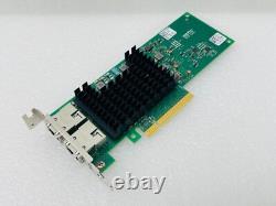 Dell Intel X710-T2L Dual Port 10GbE 10GB-T RJ-45 PCIe Network Card HD44M