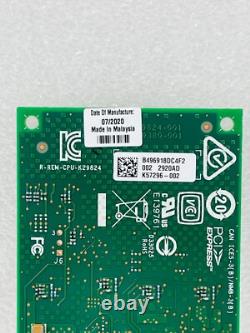 Dell Intel X710-T2L Dual Port 10GbE 10GB-T RJ-45 PCIe Network Card HD44M