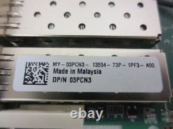 Dell QLOGIC QLE2662L-DEL 16GB DUAL-PORT FIBRE ADAPTER 3PCN3 Low Profile WithSFPs
