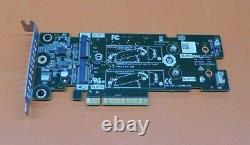 Dell SSD M. 2 PCIe X2 Solid State Storage Adapter Card Low Profile Bracket 61F54