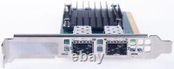 Dell TDNNT Mellanox MCX512F-ACAT Crossflashed 25GbE ConnectX-5 Dual-Port SFP NIC