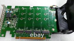 Dell Ultra SSD M. 2 PCIe x4 Solid State Storage Adapter Card (06N9RH)