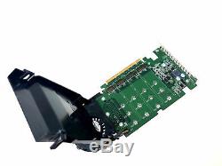 Dell Ultra SSD M. 2 PCIe x4 Solid State Storage Adapter Card 80G5N 6N9Rh TX9JH