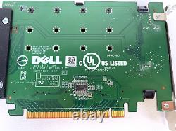 Dell Ultra-Speed DPWC400 DP/N 06N9RH PCIe-x16 1TB M. 2 NVMe Storage Adapter Card