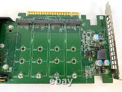 Dell Ultra-Speed DPWC400 DP/N 06N9RH PCIe-x16 1TB M. 2 NVMe Storage Adapter Card