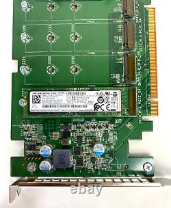 Dell Ultra-Speed DPWC400 DP/N 06N9RH PCIe-x16 1TB M. 2 NVMe Storage Adapter Card