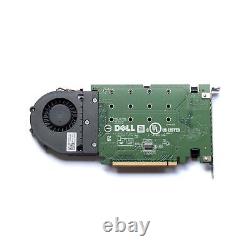 Dell Ultra-Speed Drive Quad NVMe M. 2 PCIe x16 Card (Adapter Only)