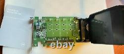 Dell Ultra-Speed Drive Quad NVMe M. 2 PCIe x16 Card P/N 06N9RH (Adapter Only)