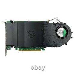 Dell Ultra-Speed Drive Quad PCIe x16 Adapter Card Up to 4x NVMe M. 2 Refurbished