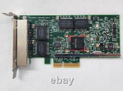 Dell XG0WH Broadcom 5719 Quad Port 1GB RJ-45 LP PCIe Network Adapter Card