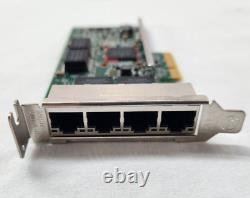 Dell XG0WH Broadcom 5719 Quad Port 1GB RJ-45 LP PCIe Network Adapter Card
