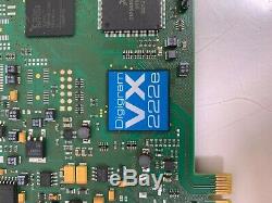 Digigram VX222e PCIe Professional Broadcast Digital Audio Adapter Card
