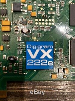 Digigram VX222e PCIe Professional Broadcast Digital Audio Adapter Card withCable