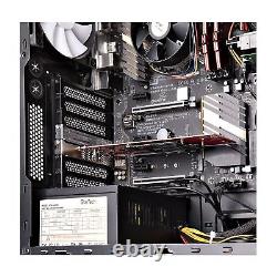 Dual M. 2 PCIe SSD Adapter Card, PCIe x8 / x16 to Dual NVMe or AHCI M. 2 SSDs