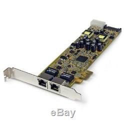 Dual Port PCI Express Gigabit Ethernet PCIe Network Card Adapter PoE/PSE