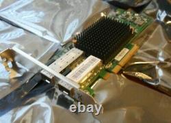 EMULEX 95Y3766 2-Port 10G SFP+ PCIe Network Adapter Card, LONG BRACKET LOT OF 10