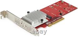 Enhance Storage with Dual M. 2 PCIe Adapter Card Supports RAID & JBOD