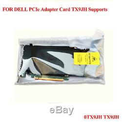 FOR DELL PCIe Adapter Card TX9JH Supports 4 M. 2 SSDs 14G to Connect M. 2 SSD