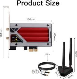 Fenvi PCI-E WiFi 7 & Bluetooth 5.4 Adapter Revolutionary Tri-Band Connectivity