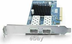 For Intel X520-DA2 10G Enternet Card PCIe with 2 pc 10G-SFP-SR 10GBase-SR Module