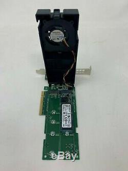 Genuine Dell SSD M. 2 PCIe x2 Storage Adapter Card NTRCY, 023PX6 with 256Gb m. 2