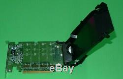 Genuine Dell SSD M. 2 PCIe x4 Solid State Storage Adapter Card 80G5N