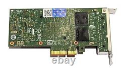 Genuine Intel i350-T4 4x 1GbE NIC Adapter PCIe Yottamark Lifetime Warranty