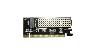 Glotrends Pa05 M 2 Pcie Nvme Adapter Card For Pc 2u Hight Server Pcie Gen3 Full Speed