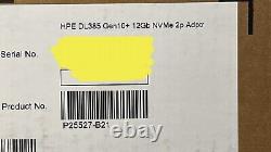 HPE DL385 Gen10 Plus and V2 PCI-e 2-Port Adapter Direct Attach x4 NVMe Retimer