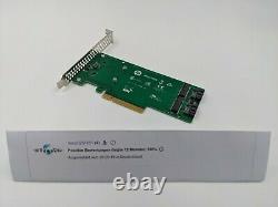 HPE HP Universal SSD Dual M. 2 2280 SATA PCI-e 8x Riser Card Adapter 759505-001