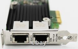 HP 562T Dual-Port 10GB PCIe Ethernet Adapter Network Card 817736-001