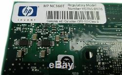 HP NC360T Dual-Port Gigabit NIC PCI-E Server Adaptor PCIE Full Profile Card