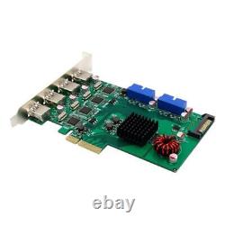 High Performance Industrial Control Adapter Card PCI E X4 P17C9X2G 8USB 3.0 Port