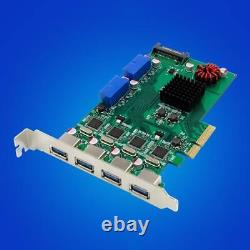 High Performance Industrial Control Adapter Card PCI E X4 P17C9X2G 8USB 3.0 Port