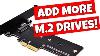 How To Add Install U0026 Configure Extra M 2 Nvme Drive Slots To A Pc