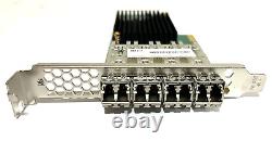 IBM Emulex LightPulse LPE31004 4-port 16Gb Fibre Channel Adapter with SFPs 00WY984