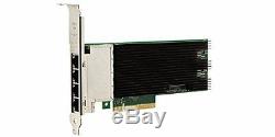 Intel 189283 Network Card X710t4blk Converged Networking Adapter Quad Port Brown