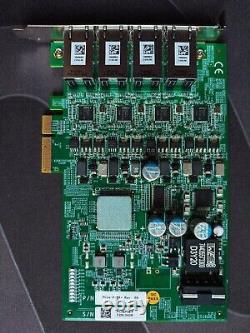Intel 82574L PCIe-PoE4+ Quad Port PCIe X1 1000MB Gigabit Ethernet Adapter Card