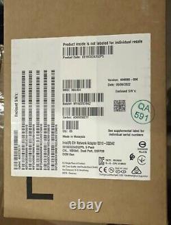 Intel E810-CQDA2 100Gb Dual-Port PCI Express 4.0 x16 Ethernet Network Adapter