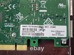 Intel E810-CQDA2 Dual Port 100 GbE QSFP28 PCIe Eth Network Adapter #73