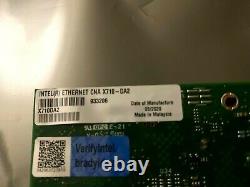 Intel Ethernet CNA X710-DA2 Dual Port 10Gb SFP+ PCIe Adapter Card Low