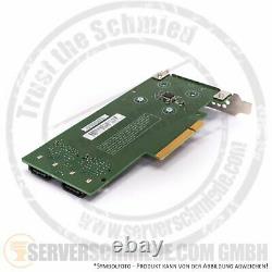 Intel HP 2x M. 2 SATA SSD Slot Storage Controller Adapter Card PCIe x4 759238-001
