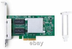 Intel I350T4 1GbE Network Adapter Quad Port Ethernet Server Adapter PCI-E X4