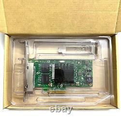 Intel I350-T4V2 i350-T4 PCIe x4 Ethernet Adapter NIC Network Quad Ports Card