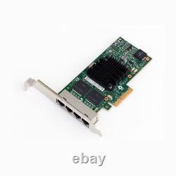 Intel I350-T4V2 i350-T4 PCIe x4 Ethernet Adapter NIC Network Quad Ports Card