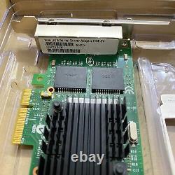 Intel I350-T4V2 i350-T4 PCIe x4 Ethernet Adapter NIC Network Quad Ports Card