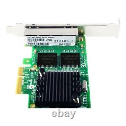 Intel OEM I350-T4V2 i350-T4 PCIe x4 Ethernet Adapter NIC Network Quad Ports Card